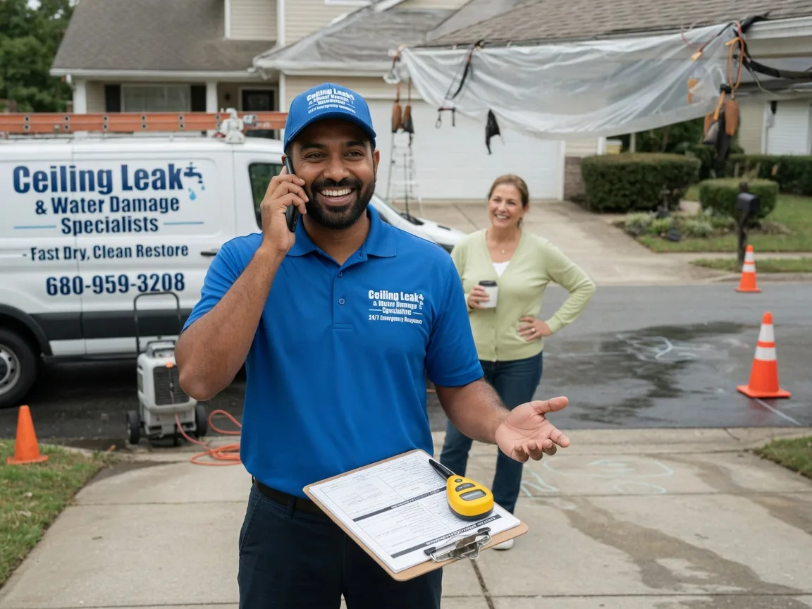 Ceiling Leak Cleanup Mclemoresville, TN FAQs