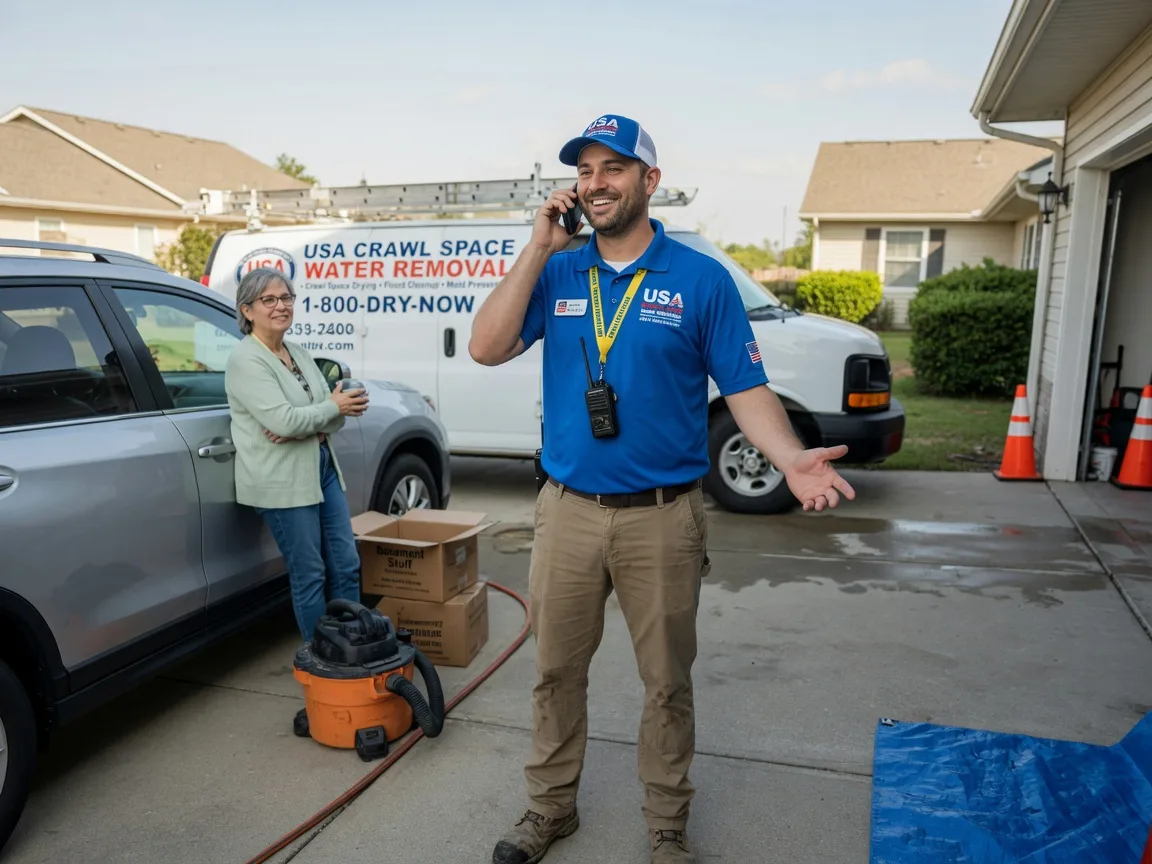 Crawl Space Water Removal Mclemoresville, TN FAQs